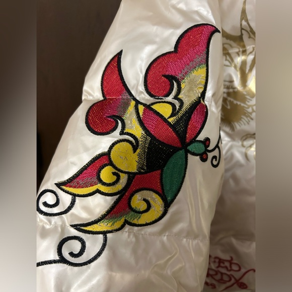 Rare Ed Hardy Puffer Tiger Jacket - Picture 12 of 16